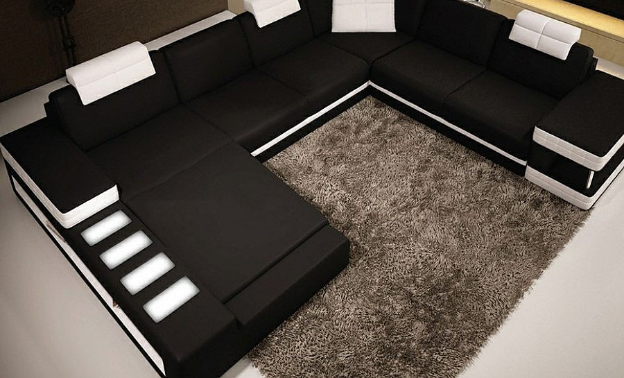 Prichard Leather Sofa Lounge Set